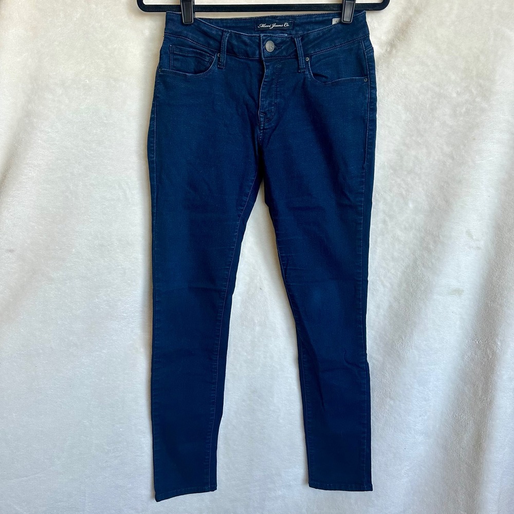 Mavi Jeans Alexa Mid Rise Skinny Jeans 28 30 6 Dark Wash Blue Stretch Denim‎